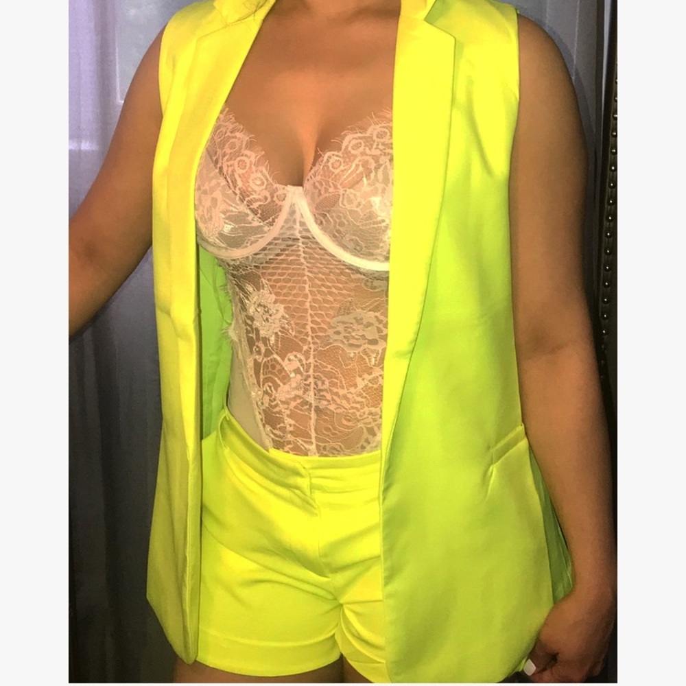 Neon suit